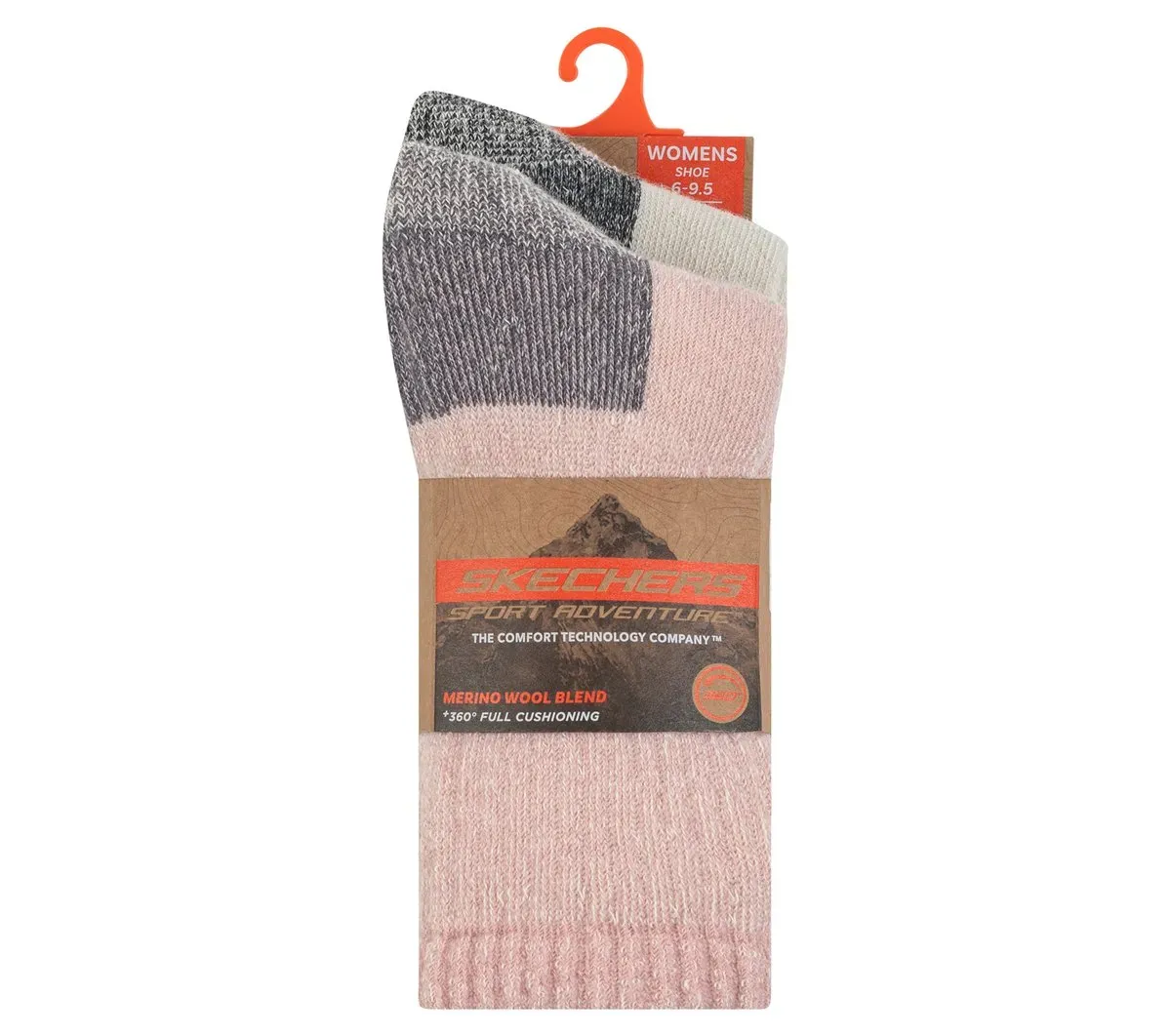 Skechers 2 Pack Women's Crew Wool Socks 14717179