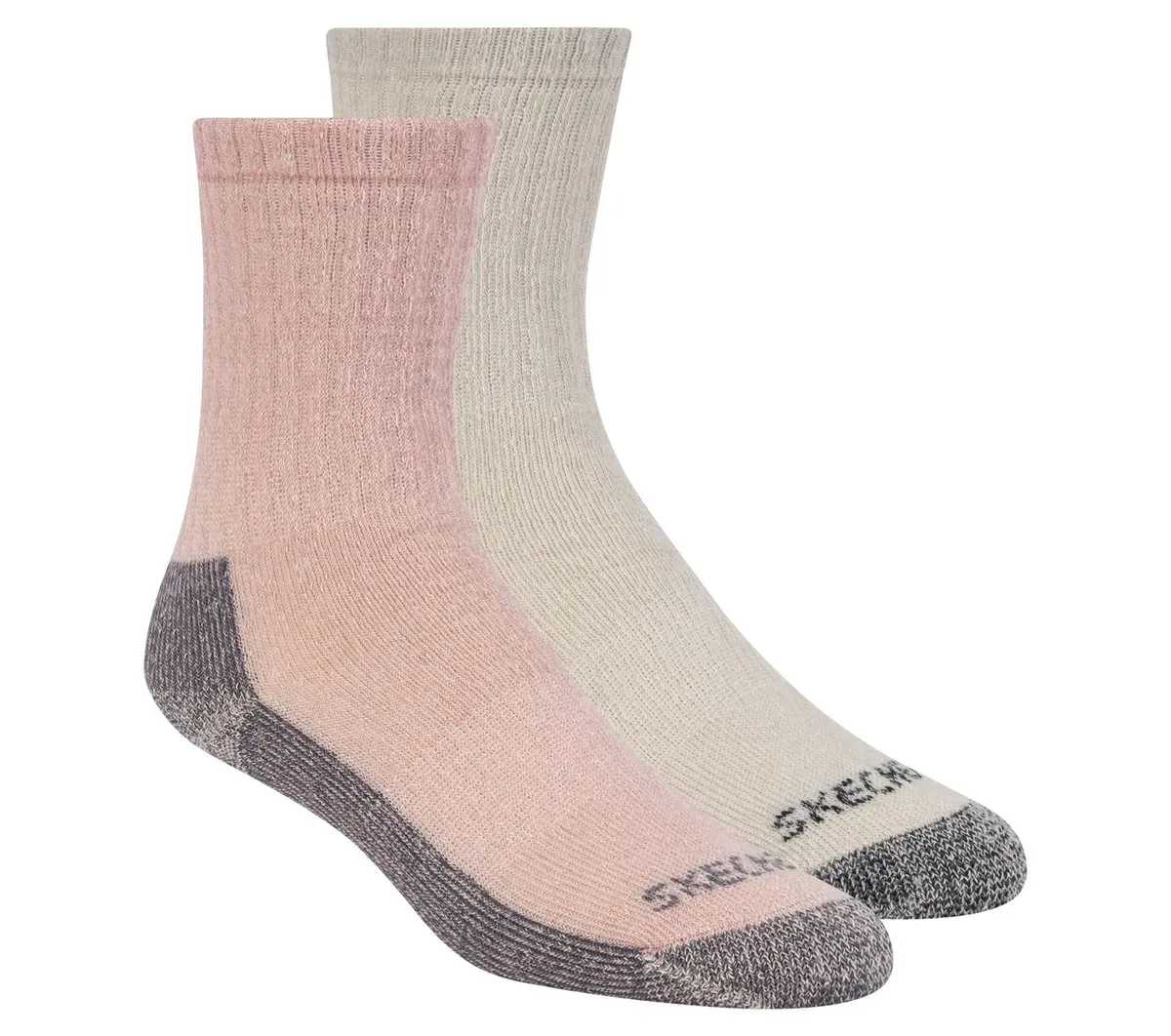 Skechers 2 Pack Women's Crew Wool Socks 14717179