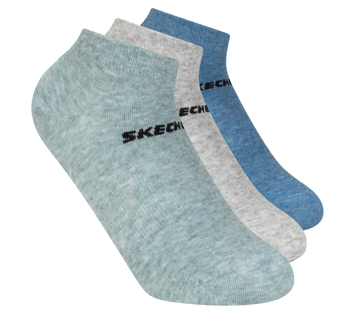Skechers 3 Pack Boys' Low Cut Cotton Socks 91532327