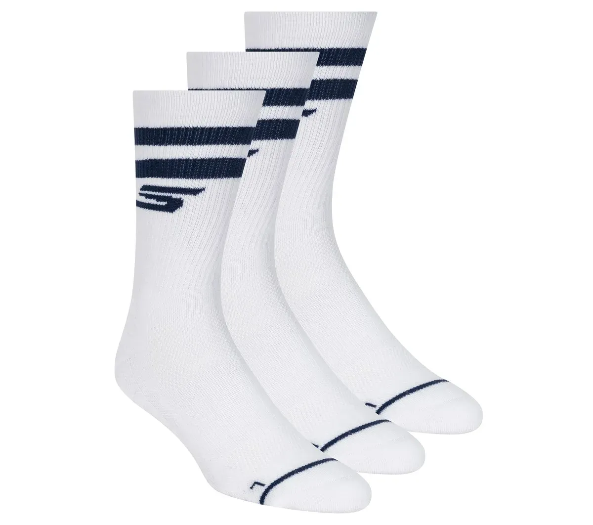 Skechers 3 Pack Men's Performance Pickleball Crew Socks 68633953