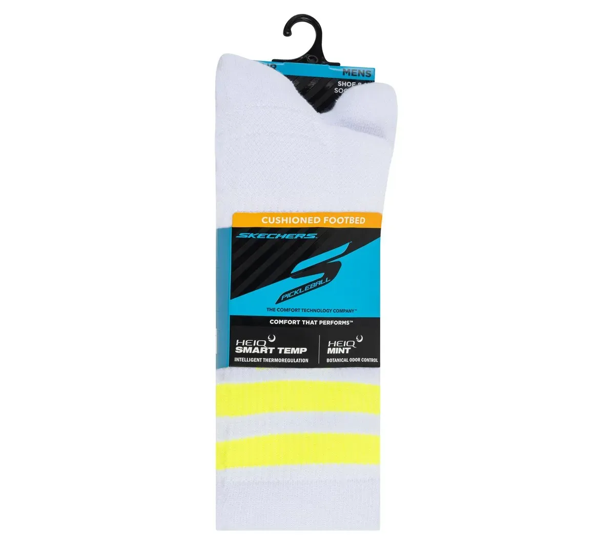 Skechers 3 Pack Men's Performance Pickleball Crew Socks 82463432