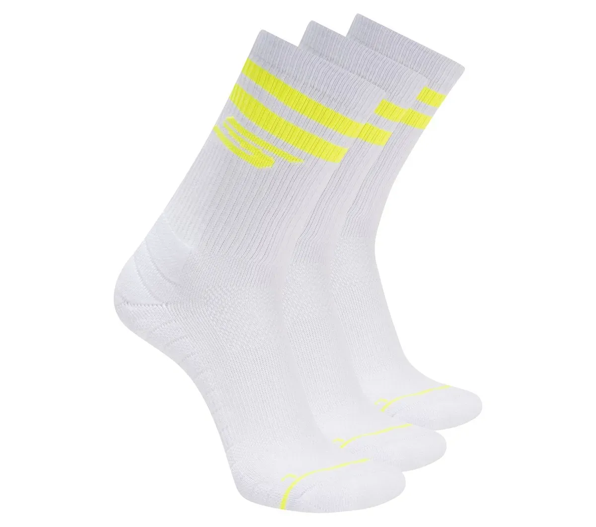 Skechers 3 Pack Men's Performance Pickleball Crew Socks 82463432