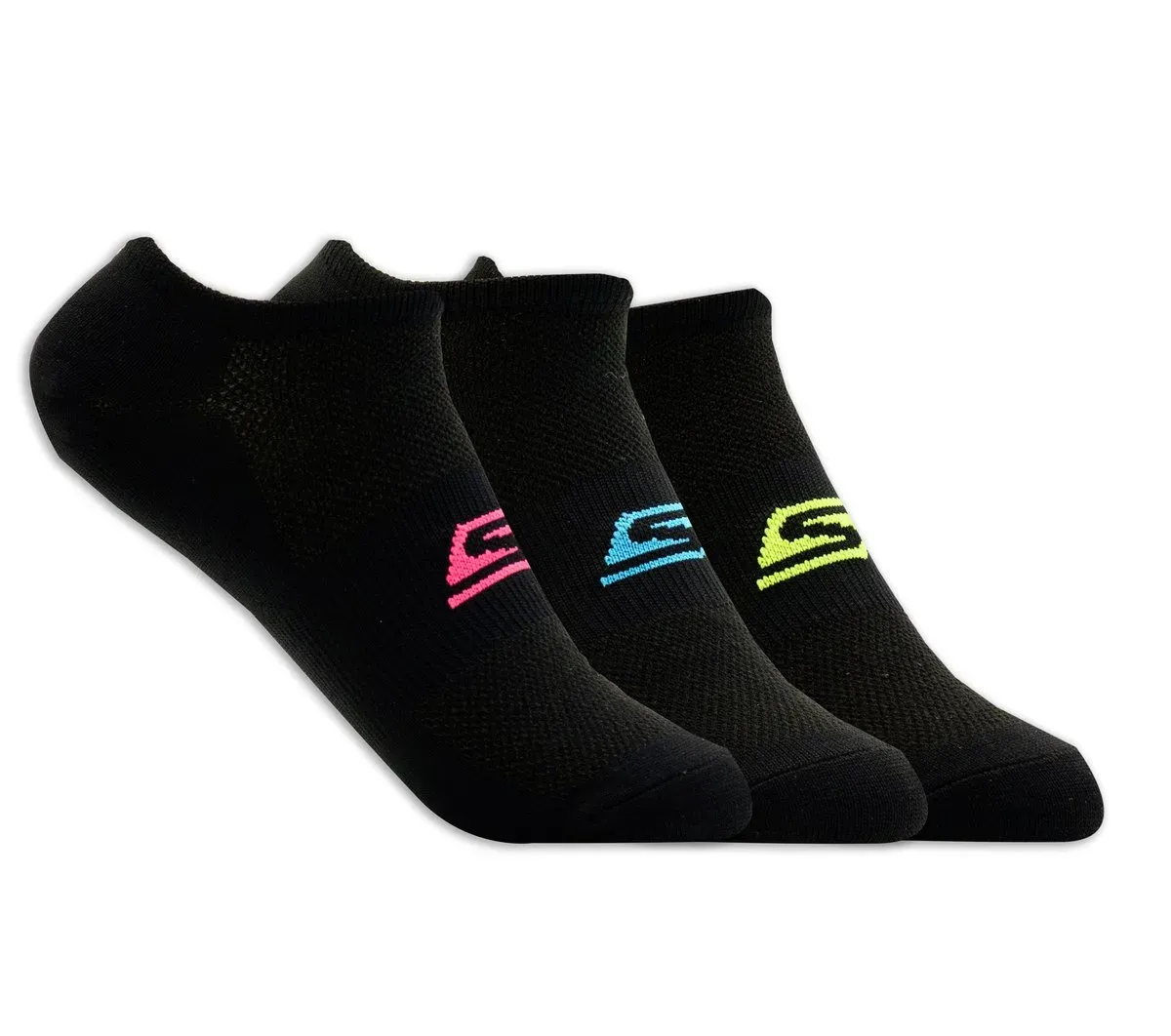 Skechers 3 Pack No Show Stretch Socks 24442626
