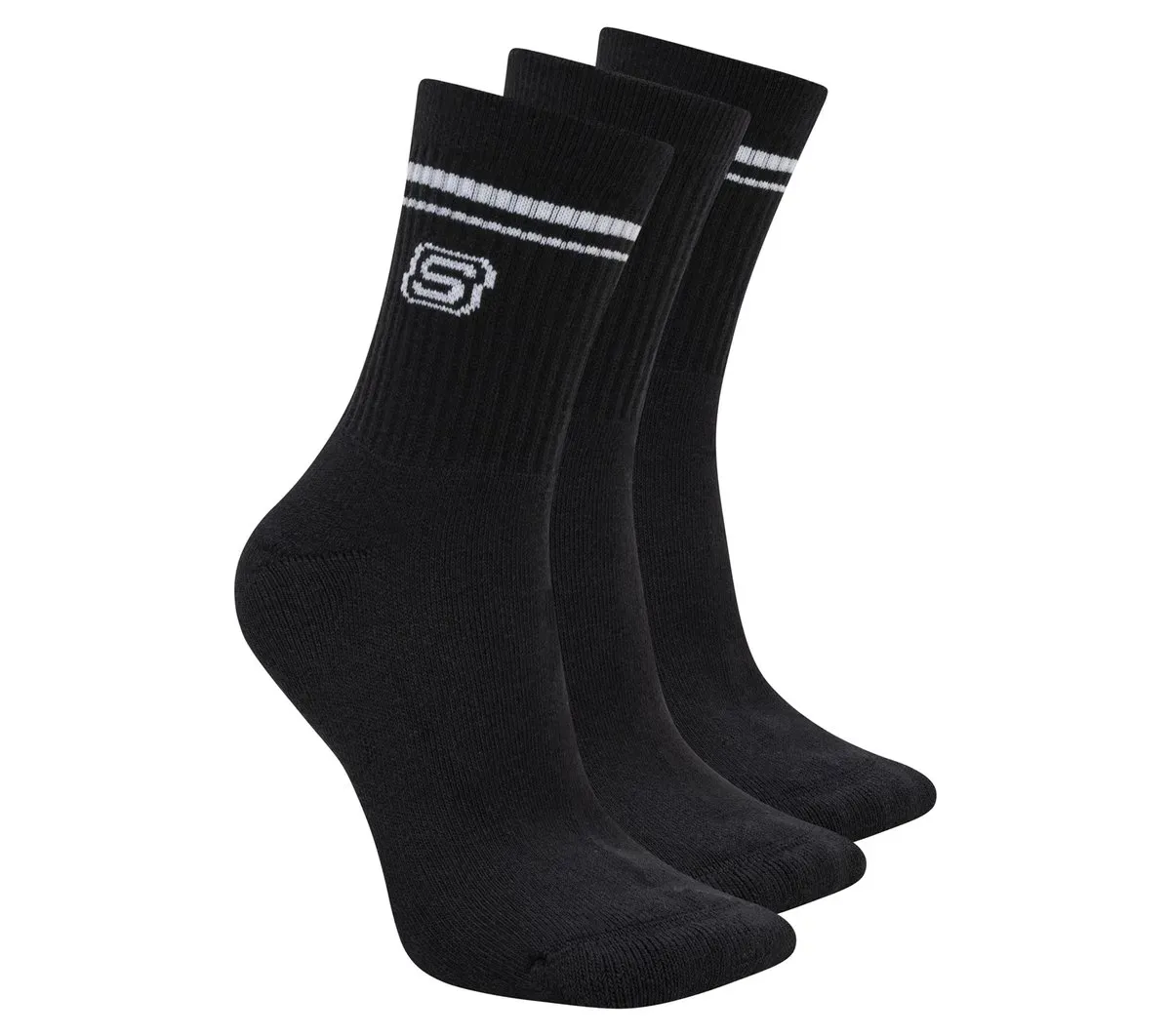 Skechers 3 Pack Women's Low Crew Varsity Socks 88618325