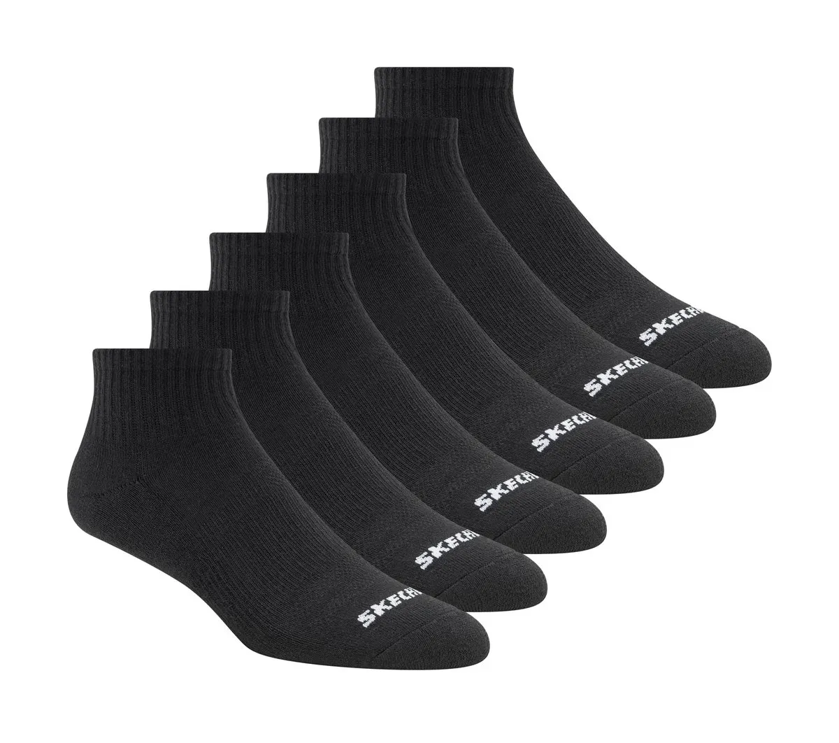 Skechers 6 Pack Core Quarter Medium Socks 75777526