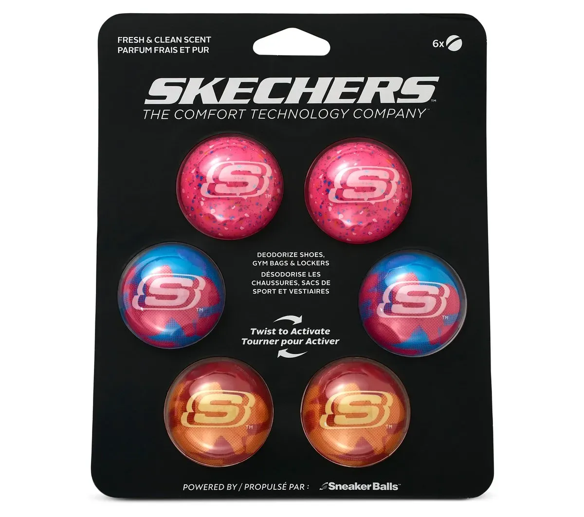 Skechers 6 Pack SKX Sneaker Balls 44179217