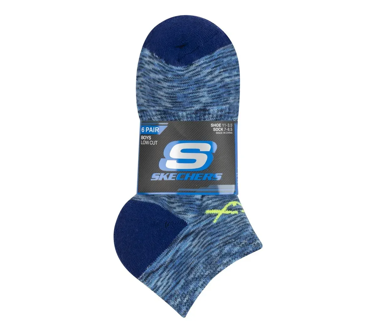 Skechers 6 Pack Space Dye Low Cut Socks 34533393