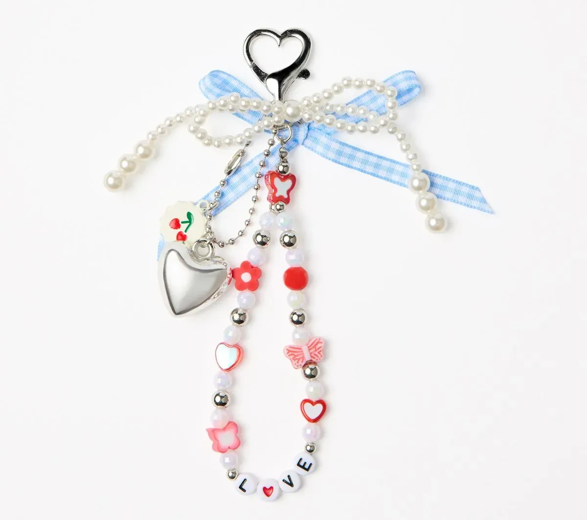 Skechers Bag Charm - Pearl Butterfly 54258686 Skechers Bag Charm – Pearl Butterfly 54258686