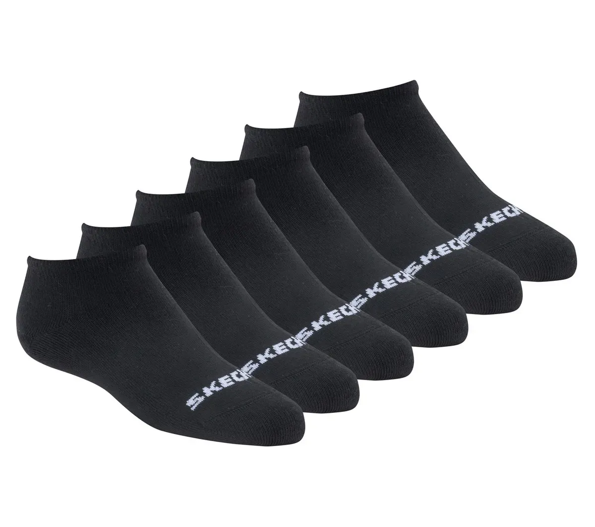 Skechers Cotton No-Show Socks – 6 Pack 13694178