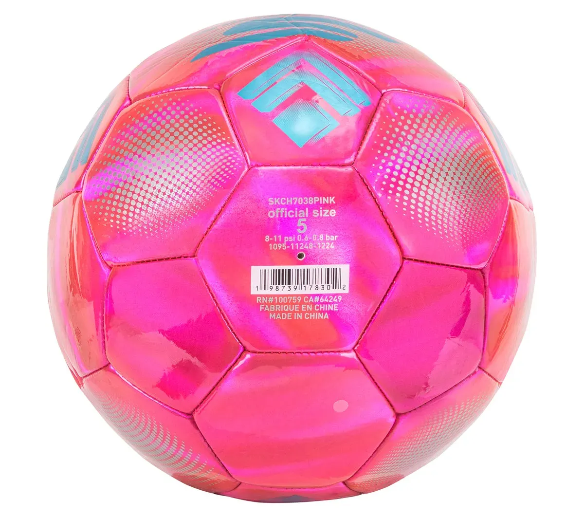 Skechers Hex Dusted Size 5 Soccer Ball 44481129