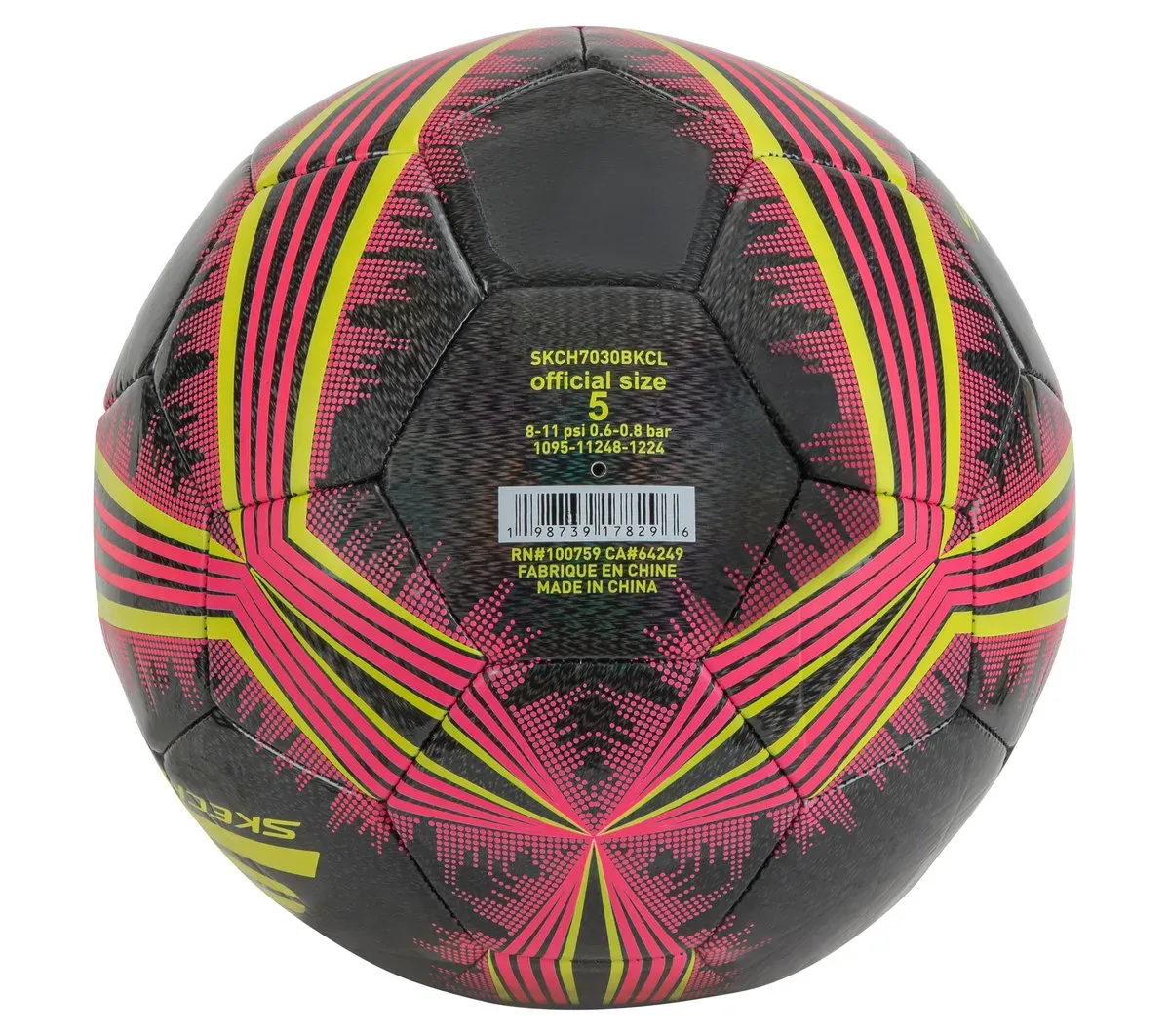 Skechers Hex Multi Mini Stripe Size 5 Soccer Ball 49931882