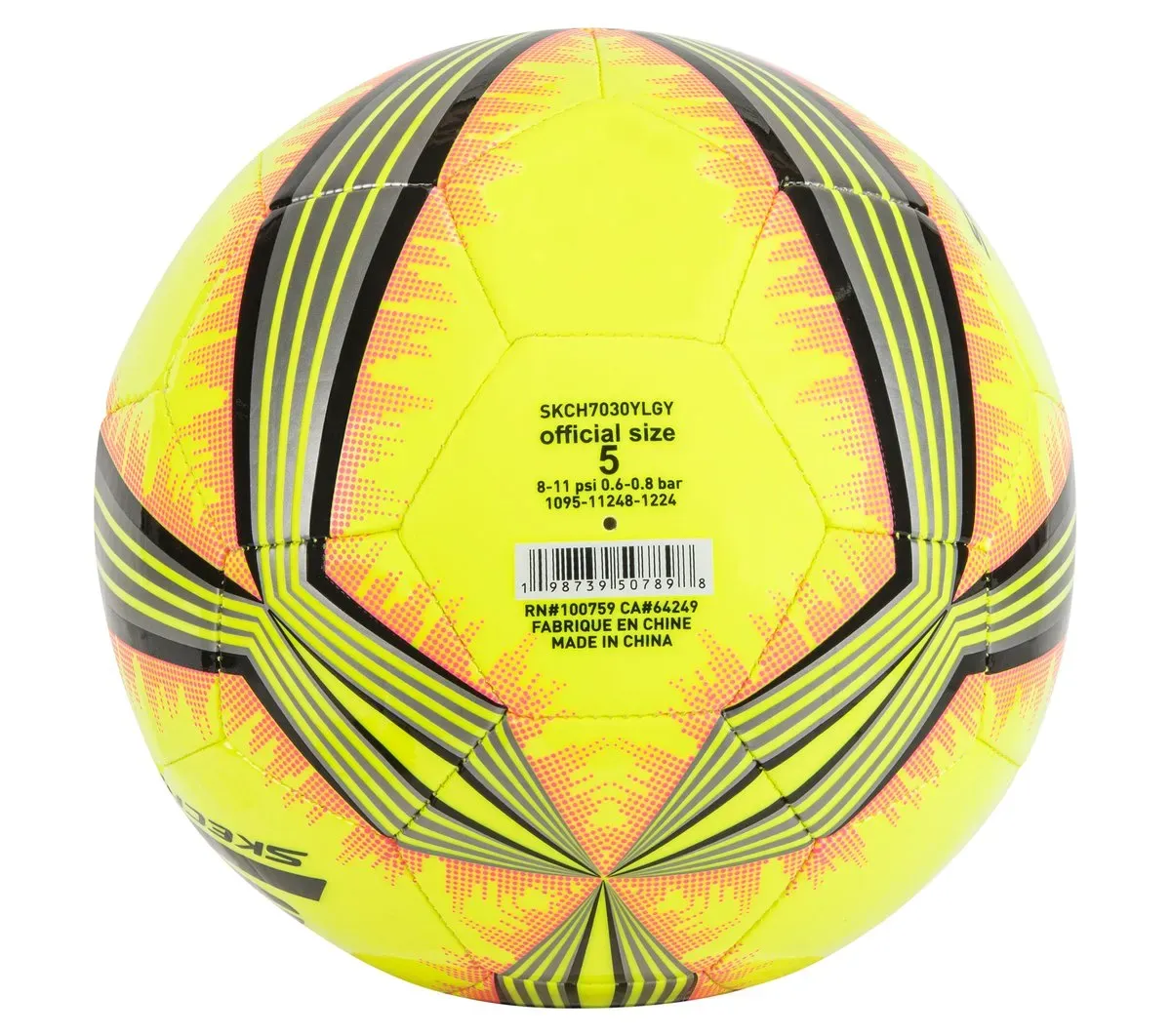 Skechers Hex Multi Mini Stripe Size 5 Soccer Ball 94528739