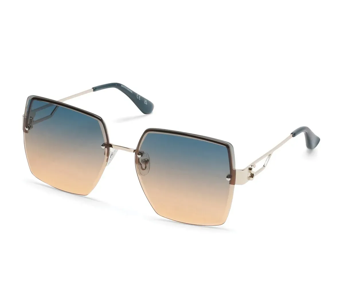Skechers Oversized Rimless Square Sunglasses 78844269