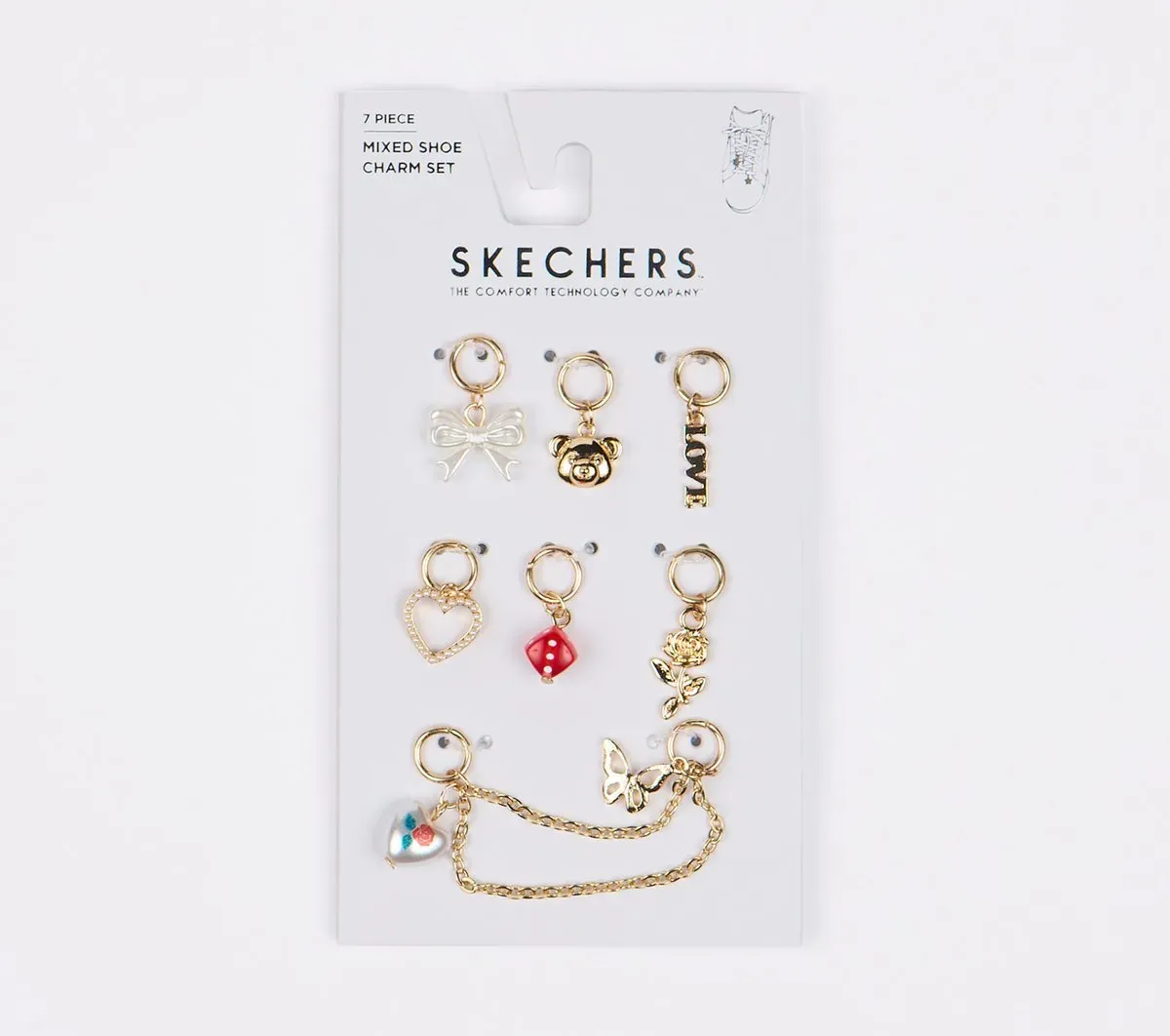 Skechers Shoelace Charm Set - Bear 46536812 Skechers Shoelace Charm Set – Bear 46536812