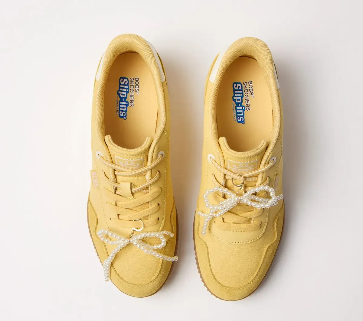 Skechers Shoelaces With Charm Set – Pearl Bow 23498725