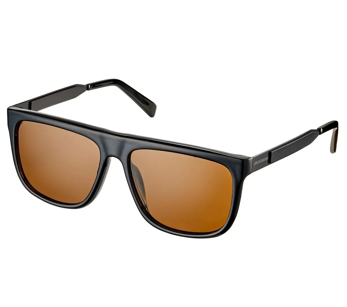 Skechers Square Hardware Shiny Lens Sunglasses 42418345