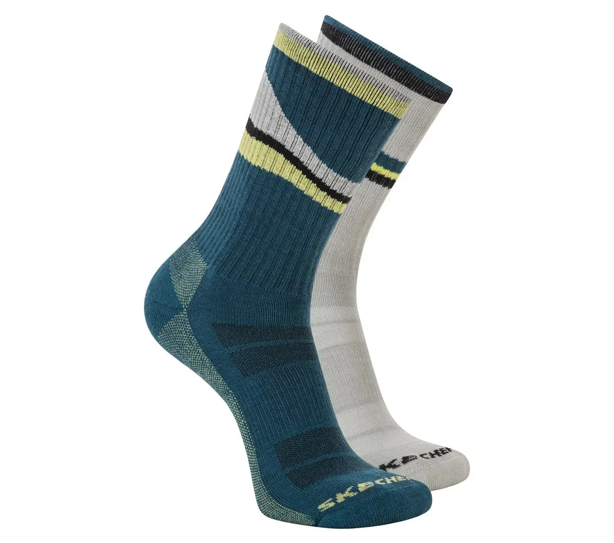 Skechers 2 Pack Men's Crew Trail Socks 25823489