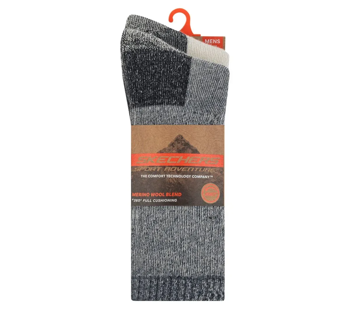 Skechers 2 Pack Men's Crew Wool Socks 34557148