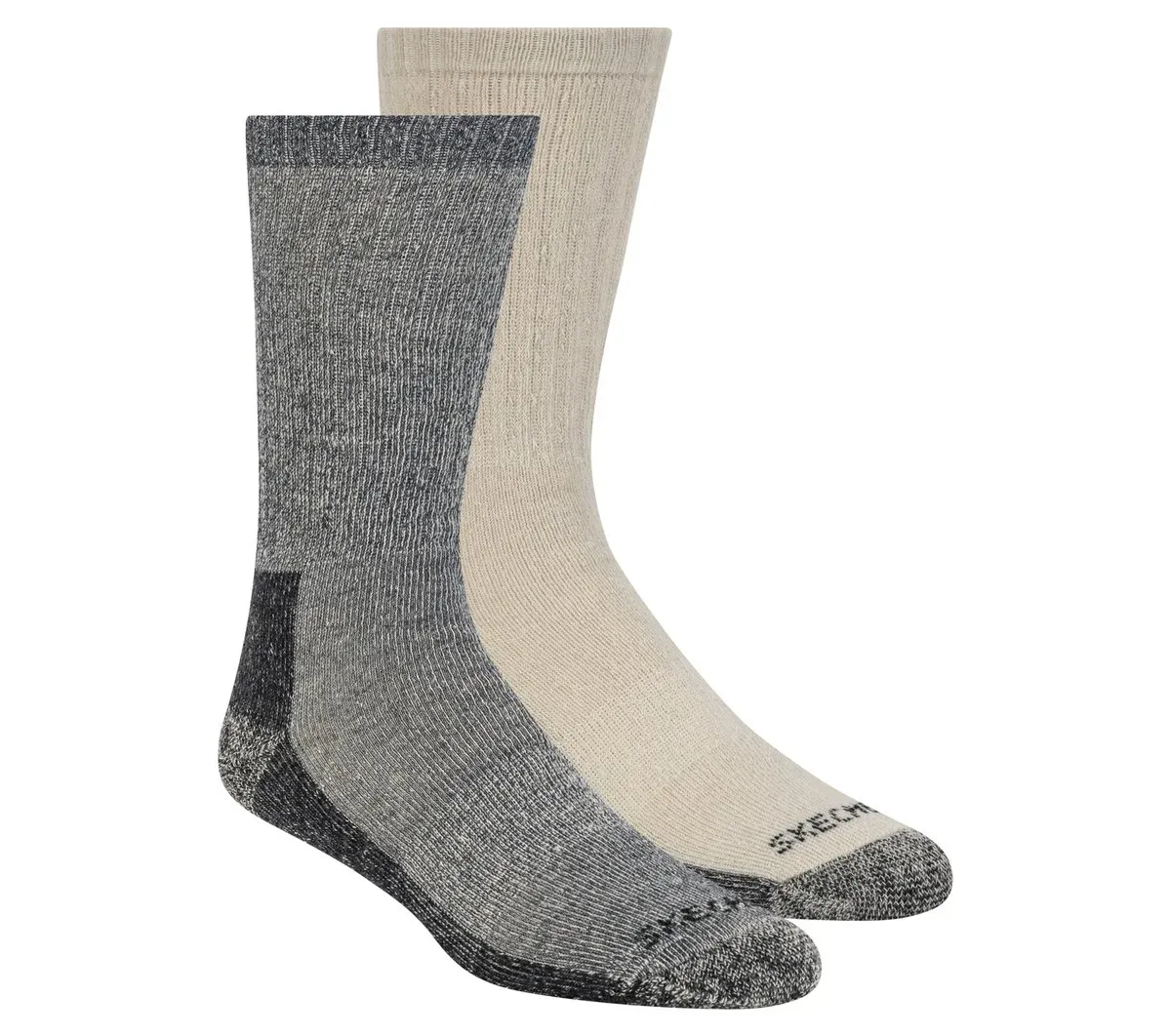 Skechers 2 Pack Men's Crew Wool Socks 34557148