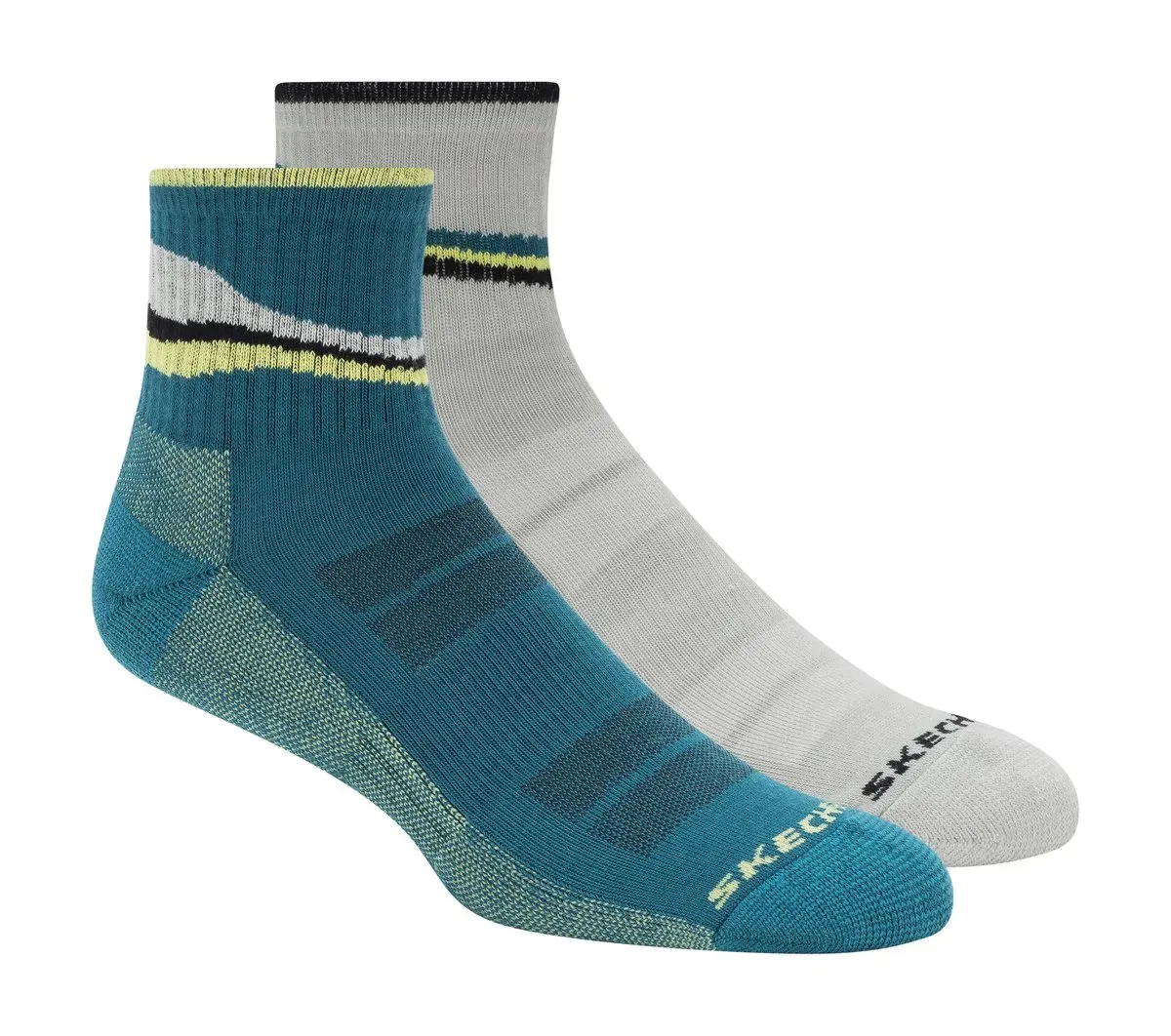 Skechers 2 Pack Men's Quarter Trail Socks 66493496