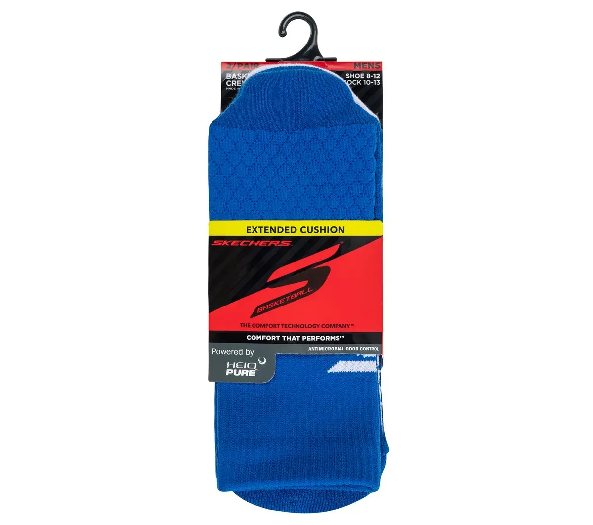 Skechers 2 Pack Performance Basketball Crew Socks 88122681