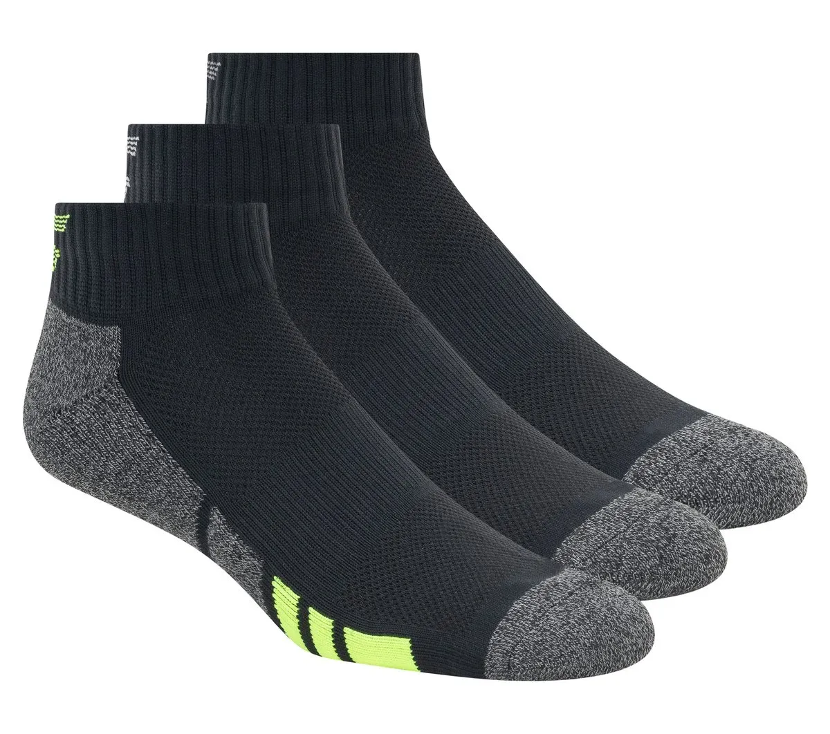 Skechers 3 Pack Men's Half Terry Quarter Crew Socks 93745677