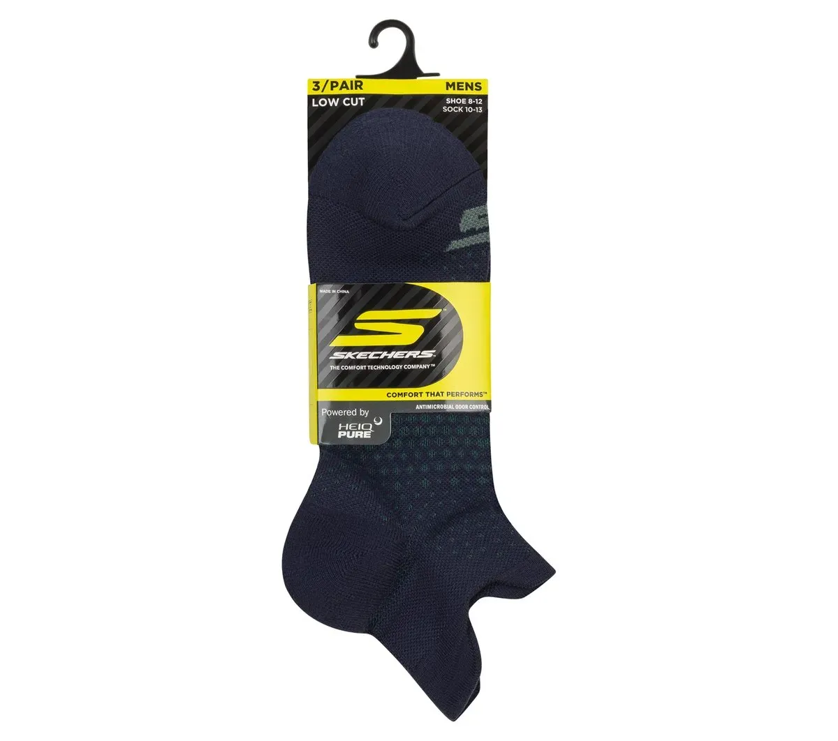 Skechers 3 Pack Men's Low Cut Socks 98546766