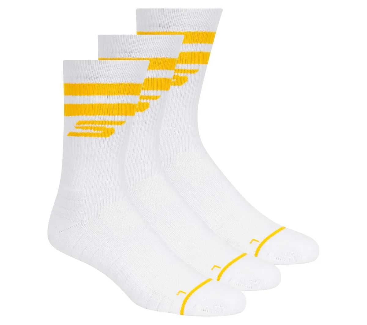 Skechers 3 Pack Men's Performance Pickleball Crew Socks 94287942