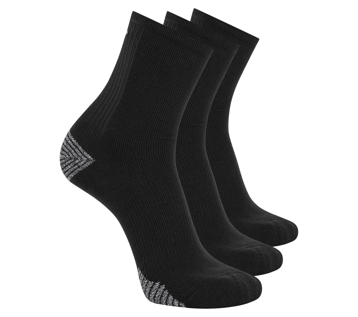 Skechers 3 Pack Men's Performance Running High Quarter Socks 81986731