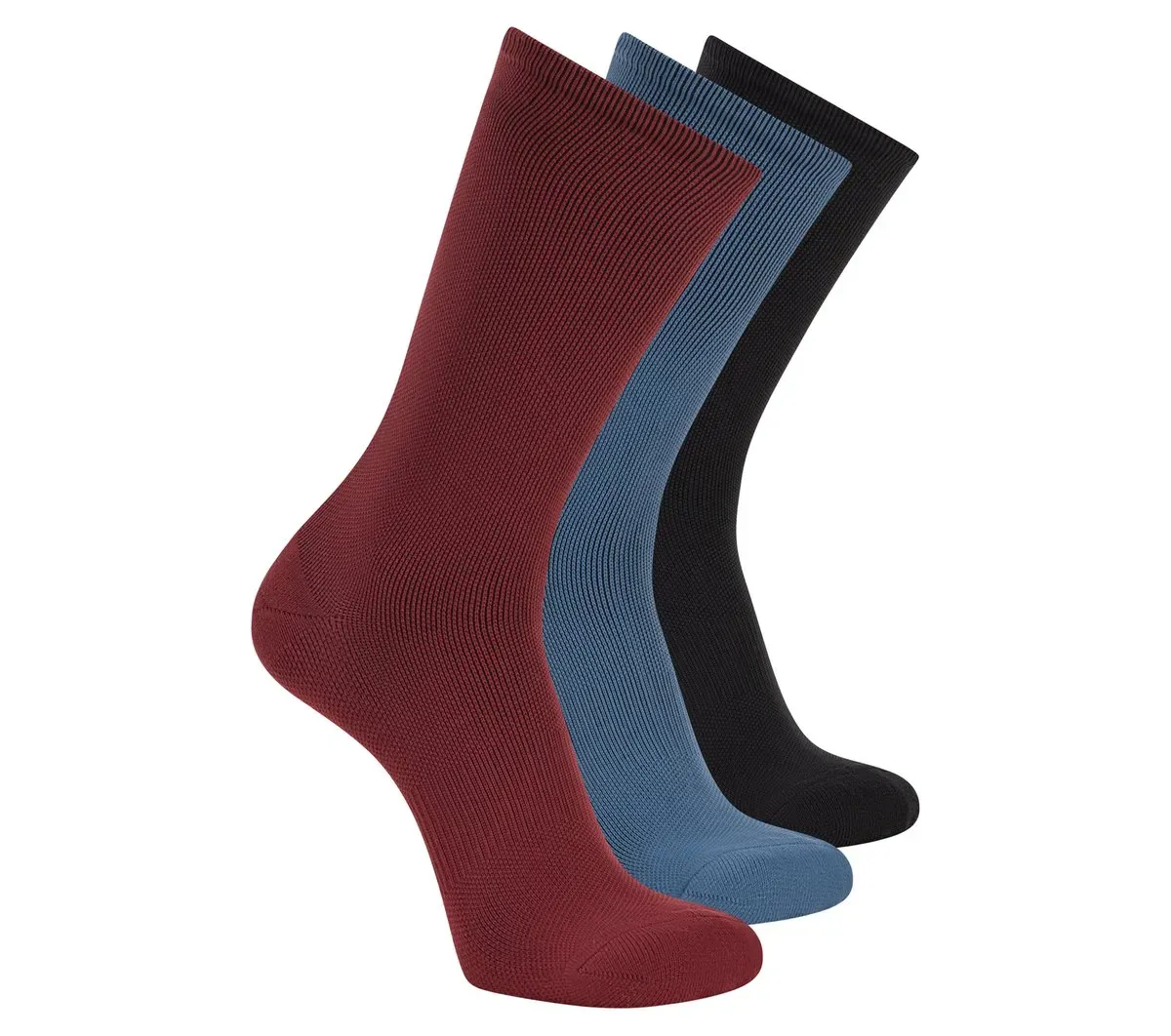 Skechers 3 Pack Men's Reflective Performance Half Terry Crew Socks 25583547