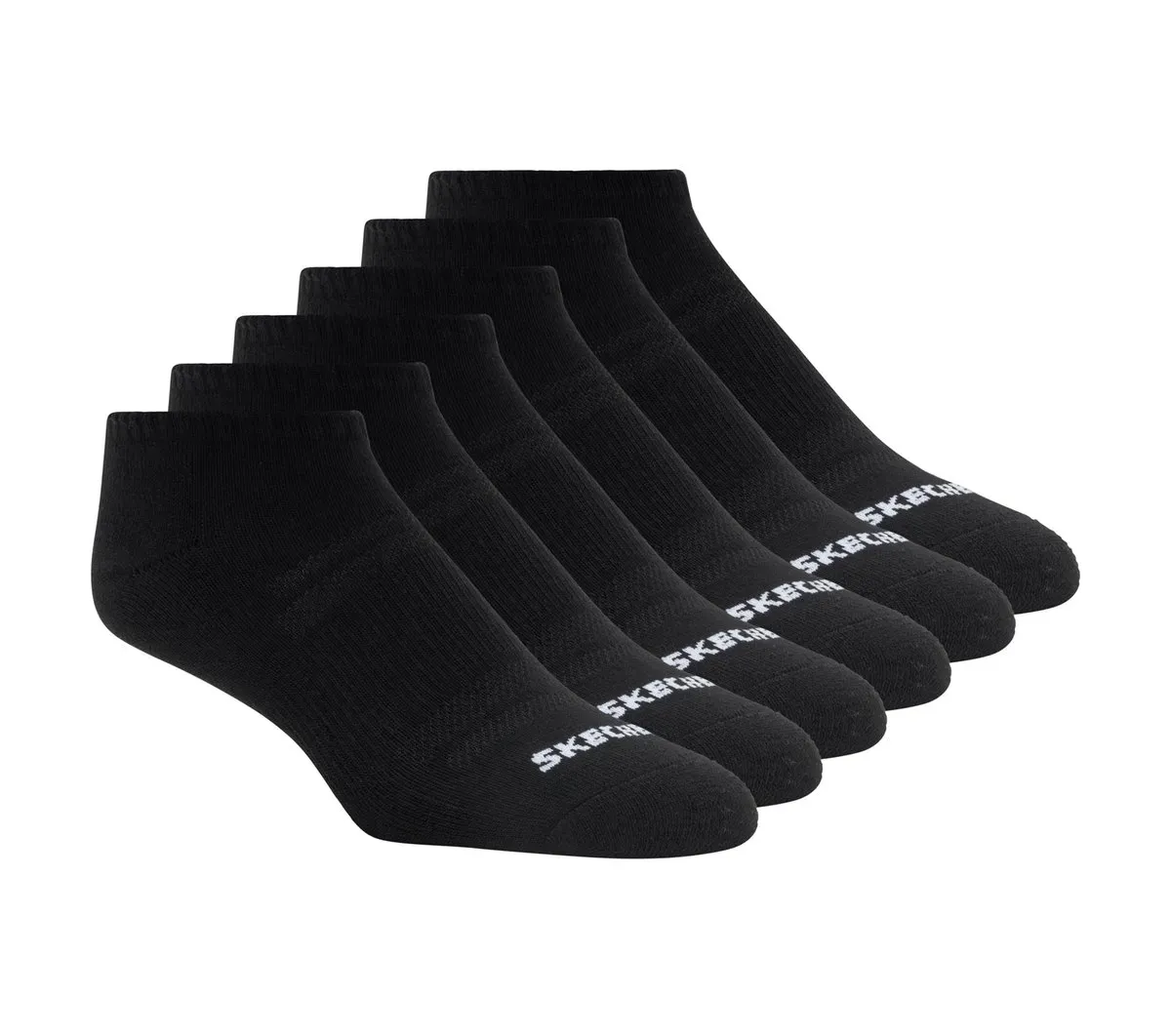 Skechers 6 Pack Core Low Cut Large Socks 67198213