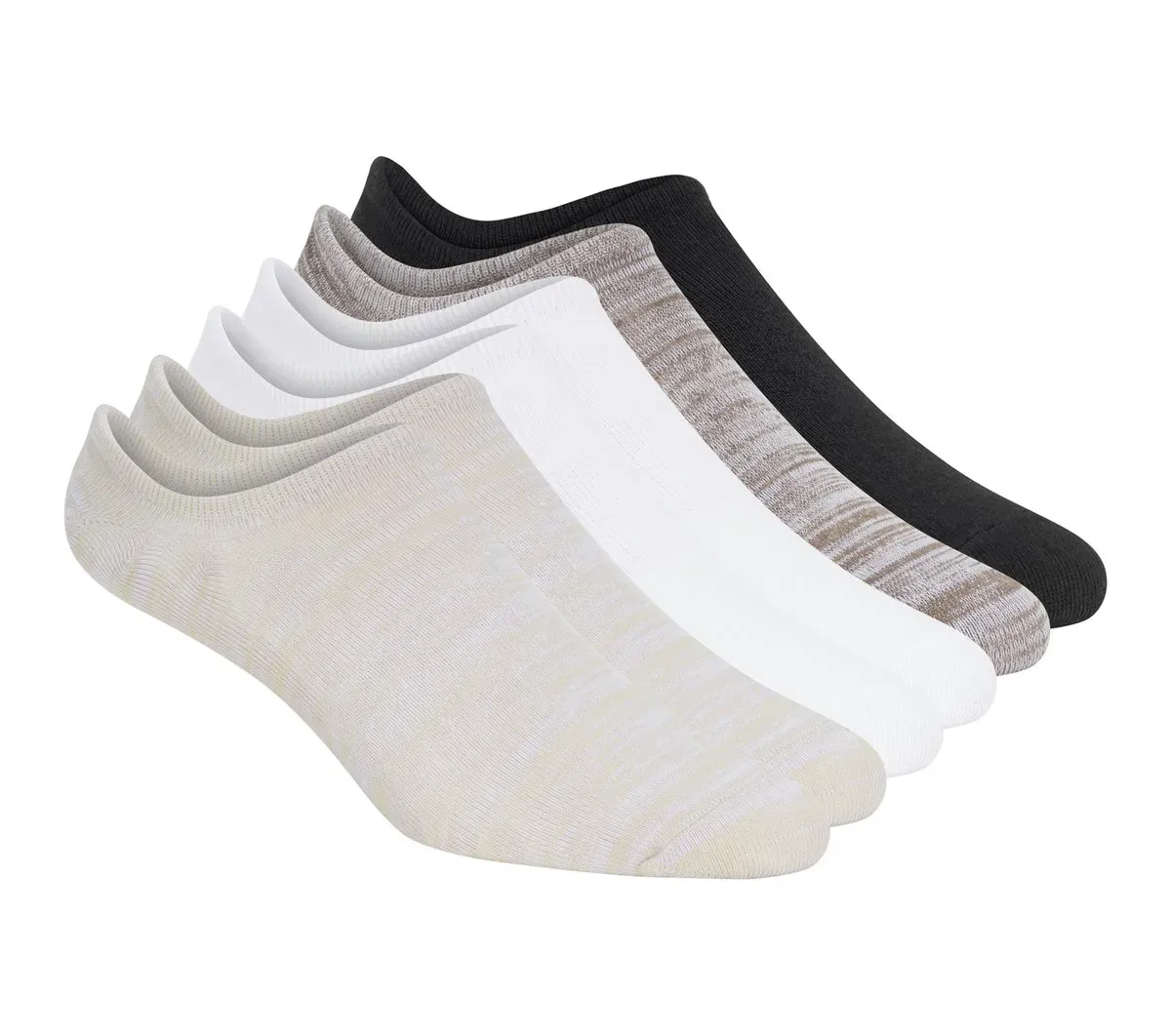 Skechers 6 Pack Men's Sneaker Liner Socks 13185363