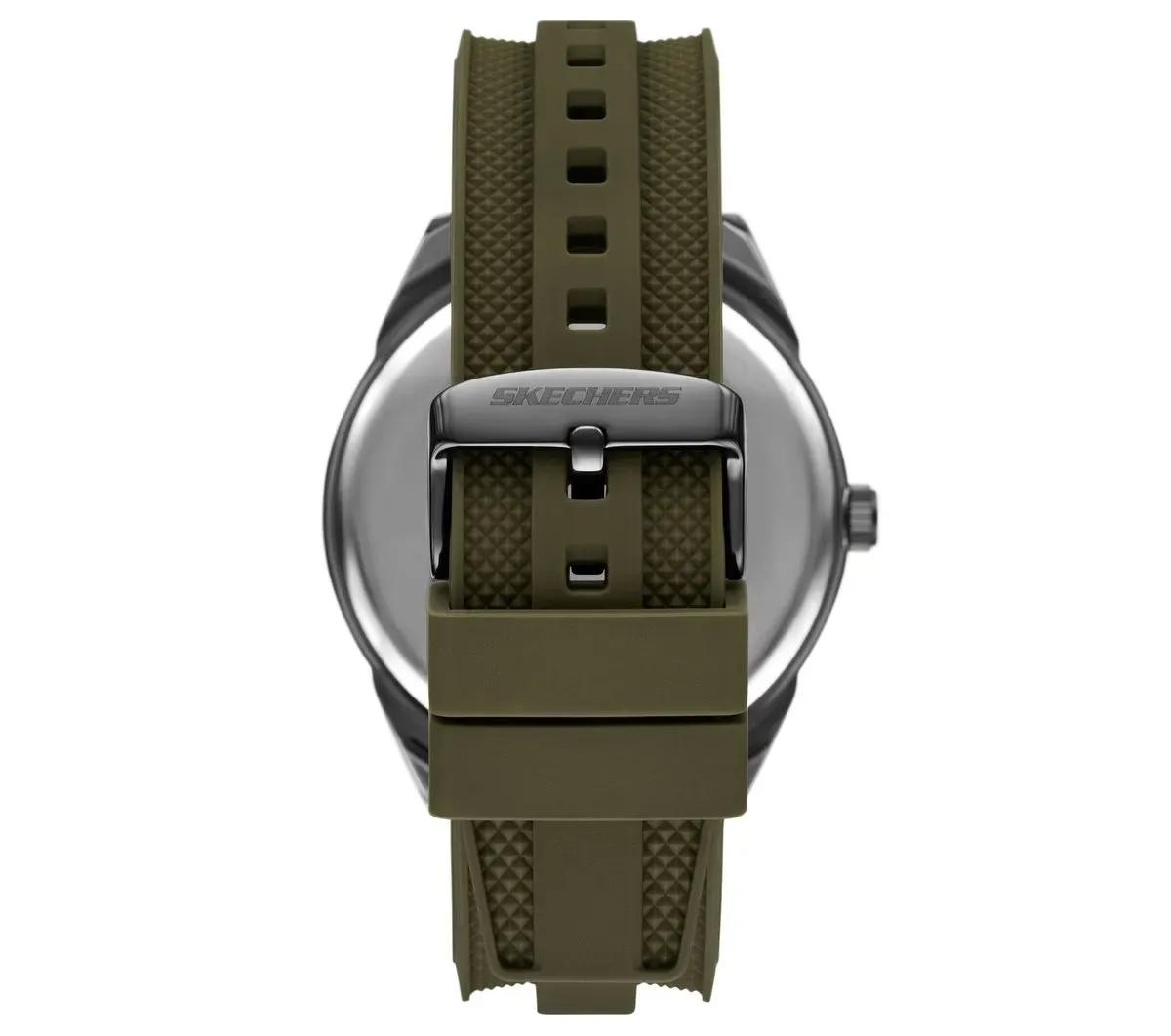 Skechers Gunmetal Nylon Cord Watch Set 17347457
