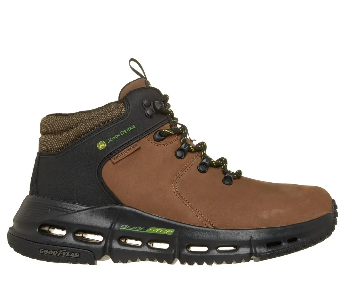 Skechers John Deere Waterproof Relaxed Fit: Glide-Step Turbine – Igniter 14514825