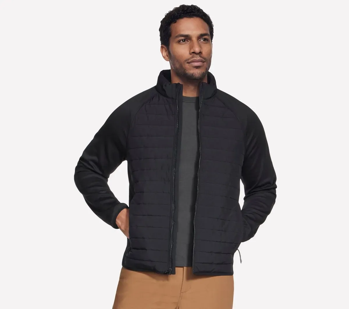 Skechers The Hoodless Hoodie Hybrid Jacket 34858552