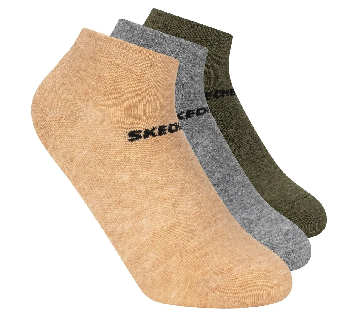 Skechers 3 Pack Boys' Low Cut Cotton Socks 77727276