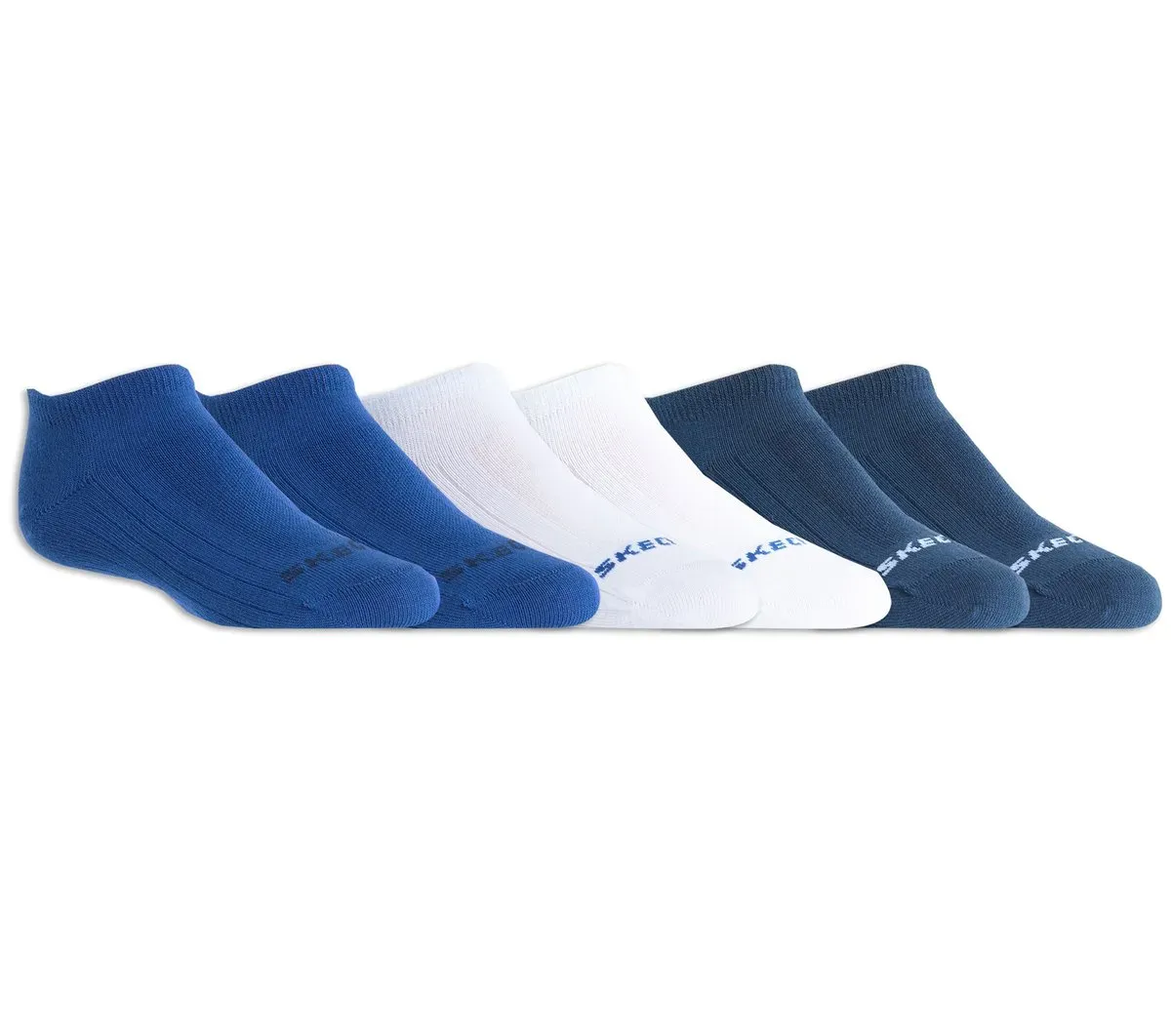 Skechers 6 Pack Non Terry No Show Socks 81783179