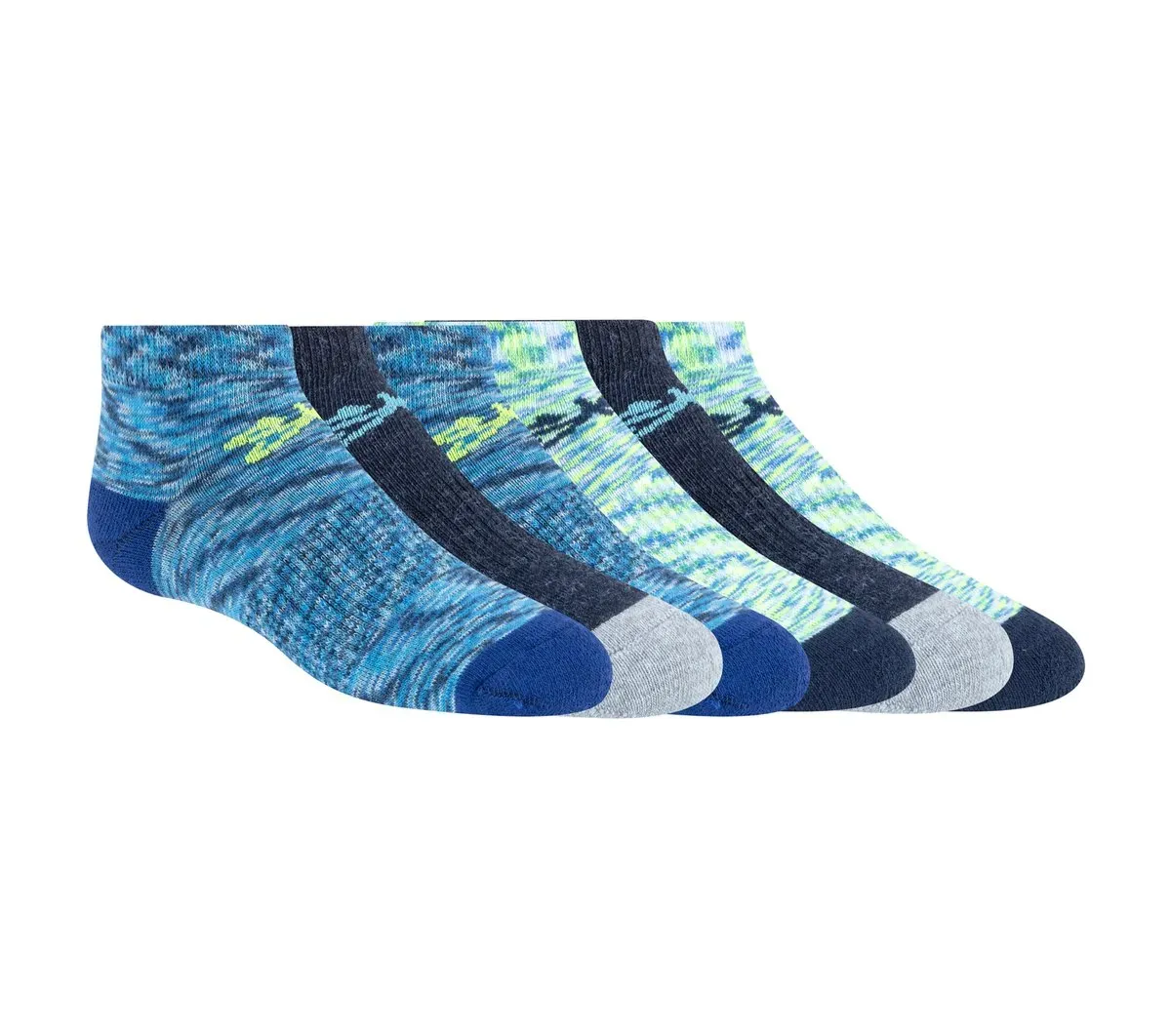 Skechers 6 Pack Space Dye Low Cut Socks 31714519