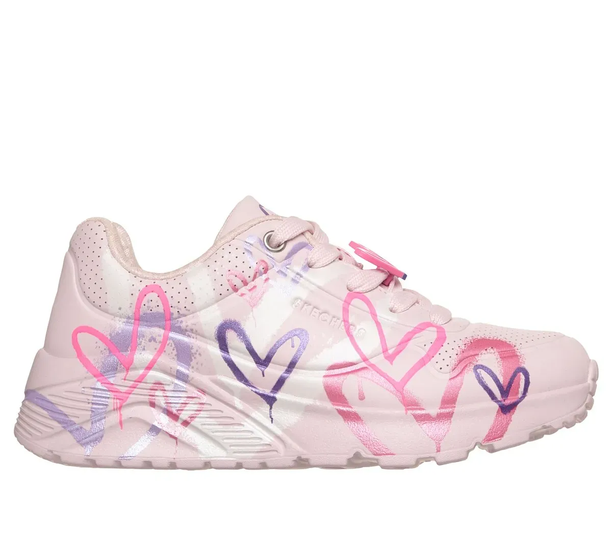 Skechers JGoldcrown: UNO Lite –&nbsp;Flutter Hearts 94838234