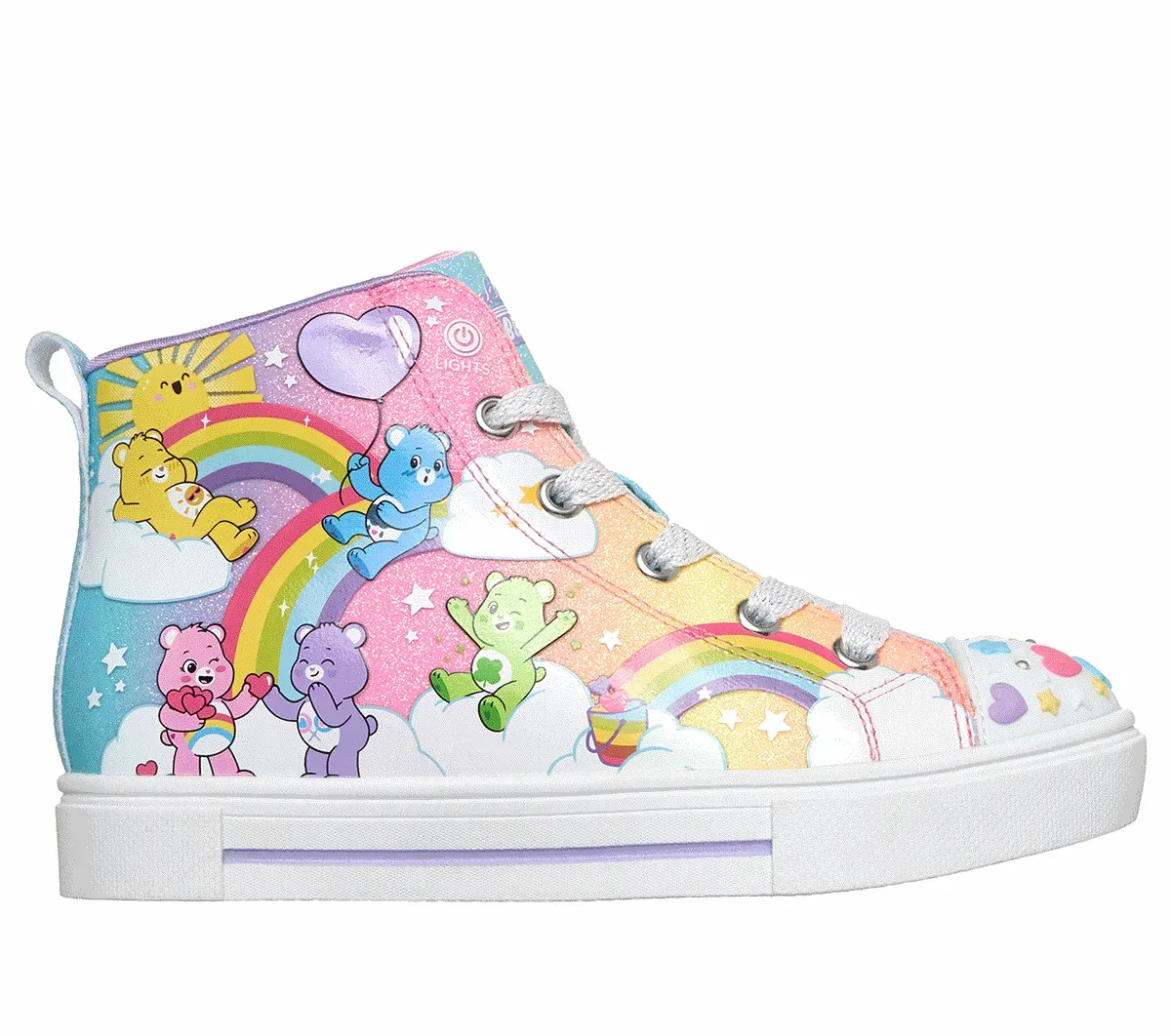 Skechers Twinkle Toes Care Bears: Twinkle Sparks – Forever Care Bears 63918685