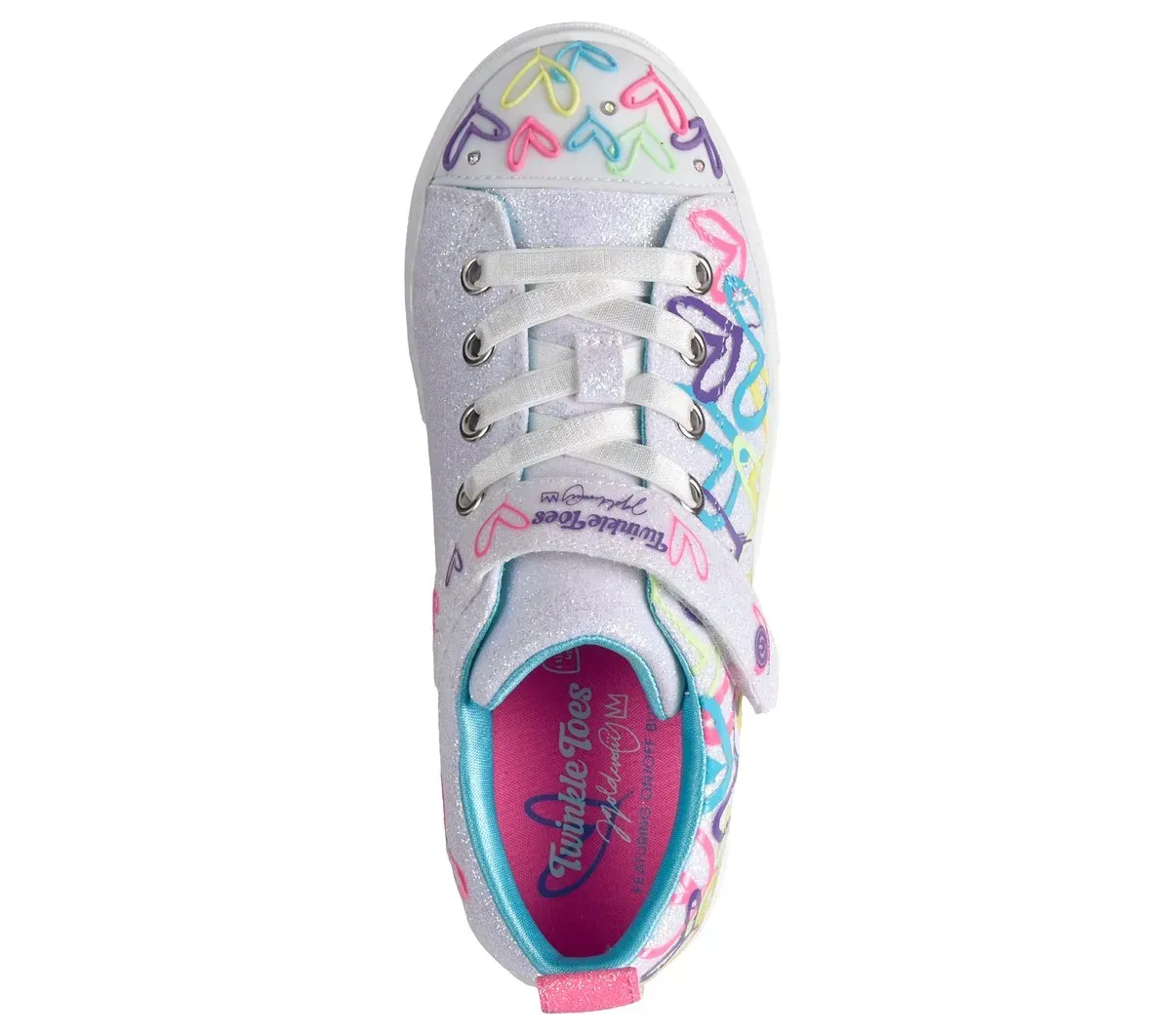 Skechers Twinkle Toes JGoldcrown: Twinkle Sparks – Love Medley 72966856