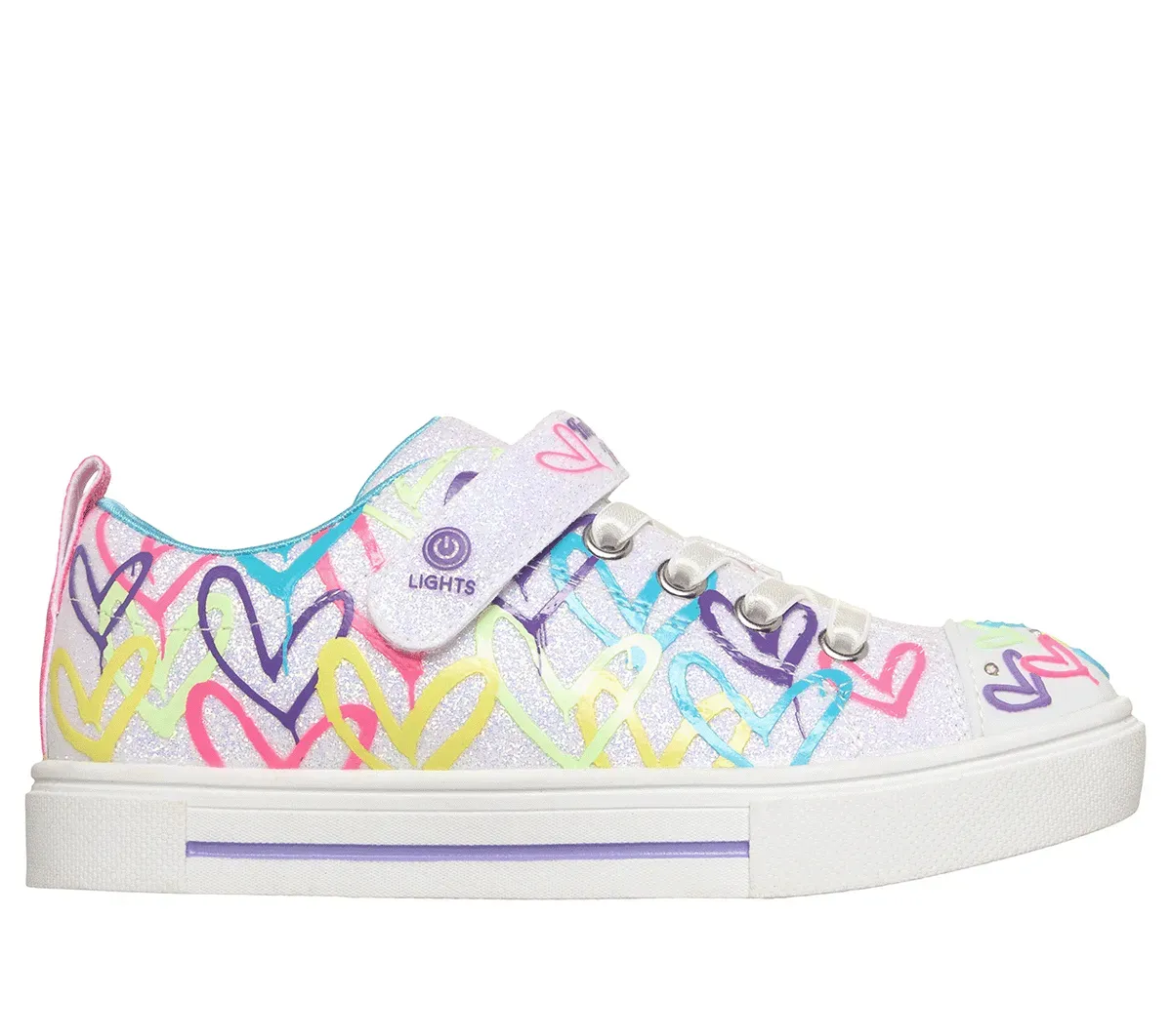 Skechers Twinkle Toes JGoldcrown: Twinkle Sparks – Love Medley 72966856