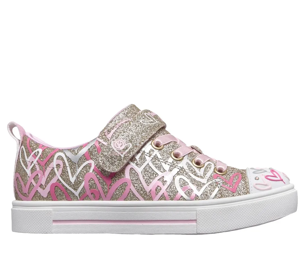 Skechers Twinkle Toes JGoldcrown: Twinkle Sparks – Love Medley 87943472