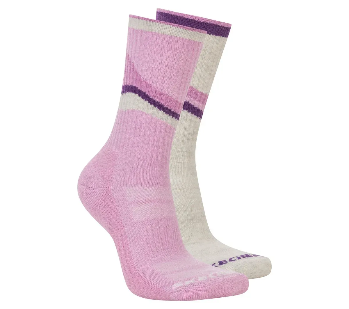Skechers 2 Pack Women's Crew Trail Socks 87858445