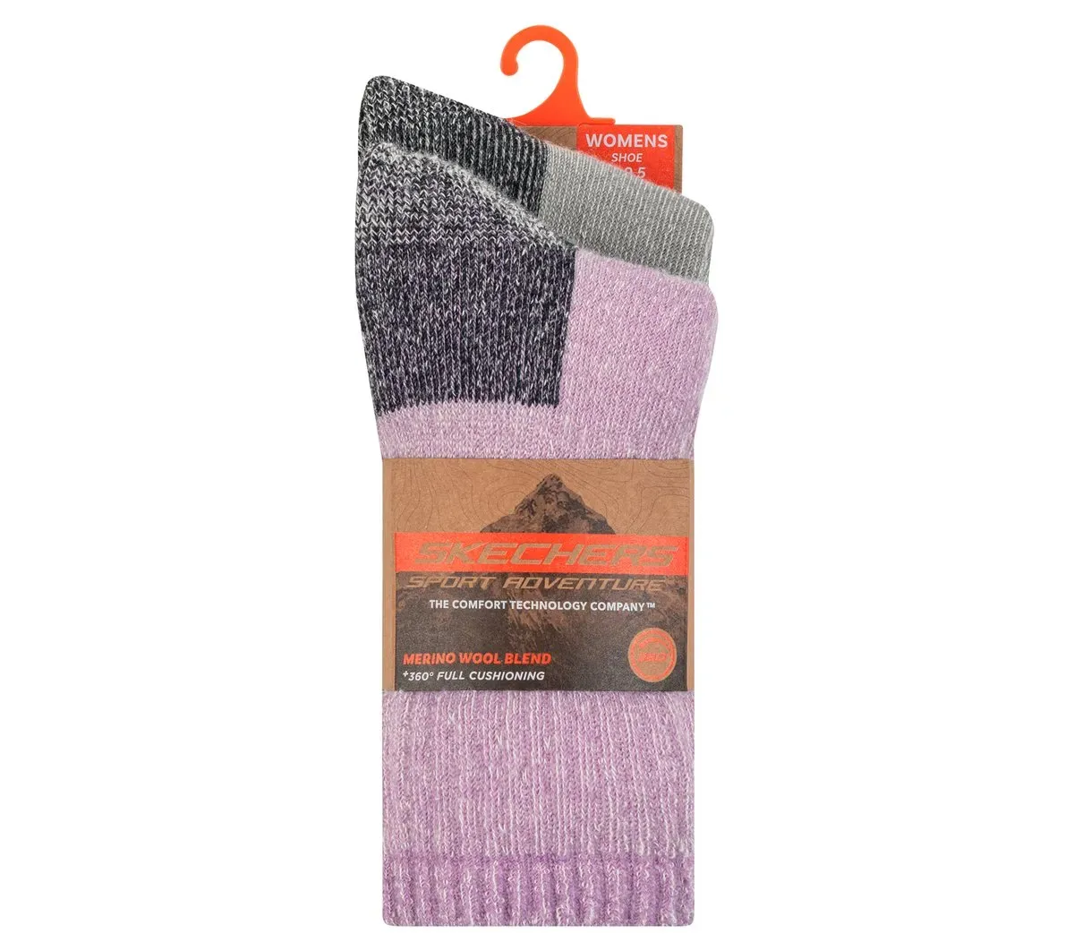 Skechers 2 Pack Women's Crew Wool Socks 25875647