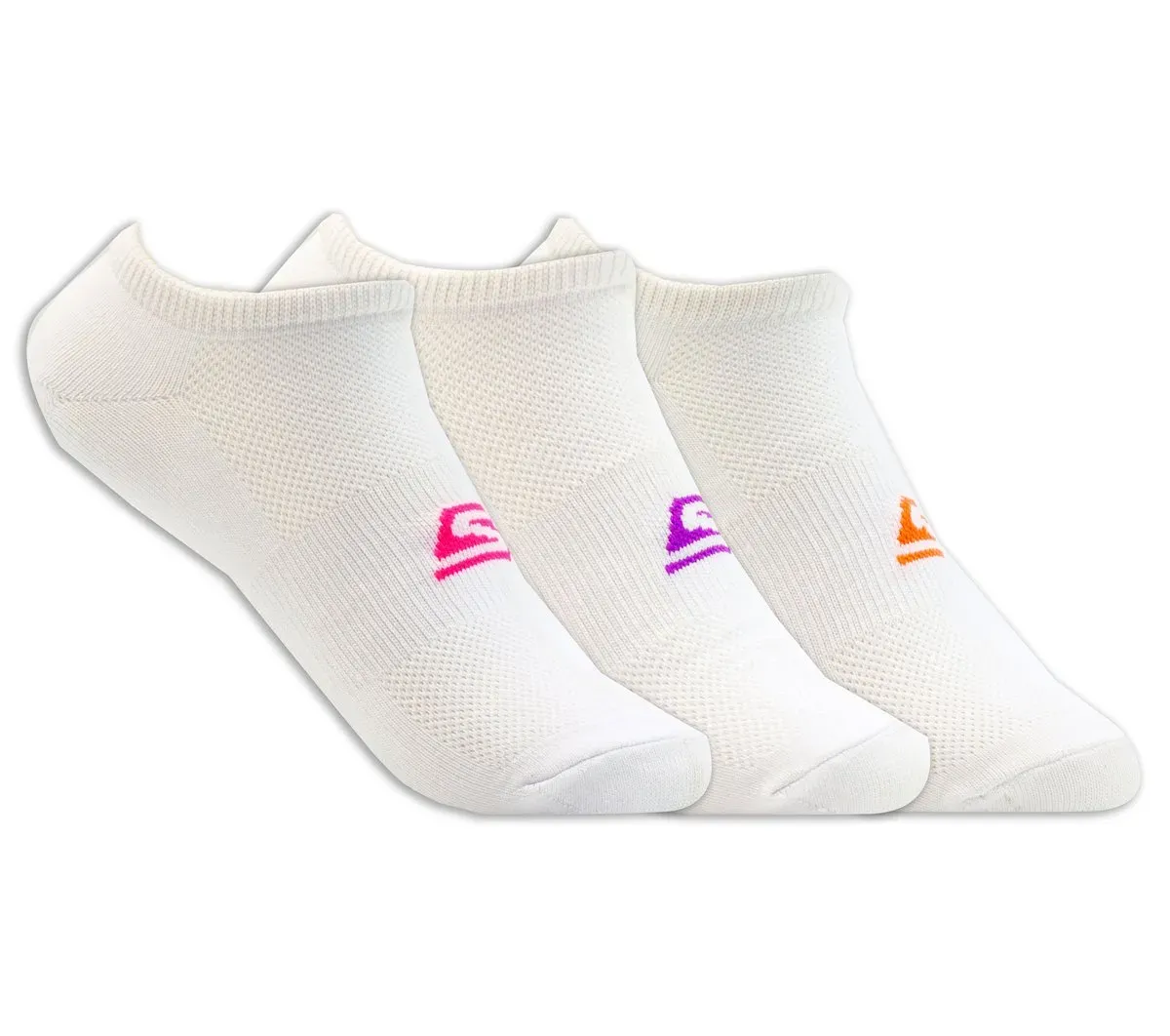 Skechers 3 Pack No Show Stretch Socks 84865729