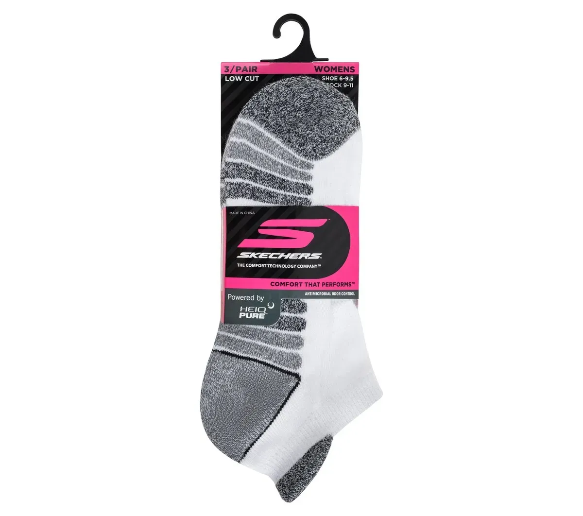 Skechers 3 Pack Women's Half Terry Low Cut Socks 97669715