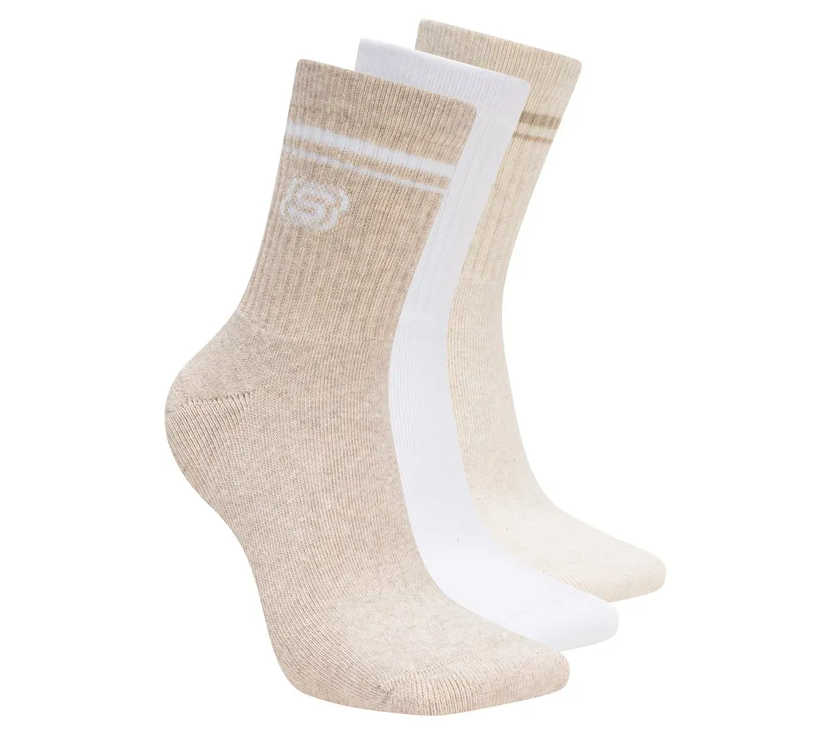 Skechers 3 Pack Women's Low Crew Varsity Socks 86781437
