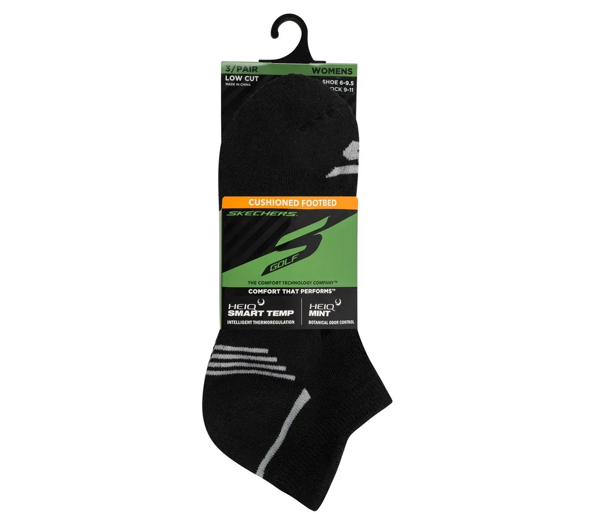 Skechers 3 Pack Women's Performance Low Cut Golf Socks 52184388