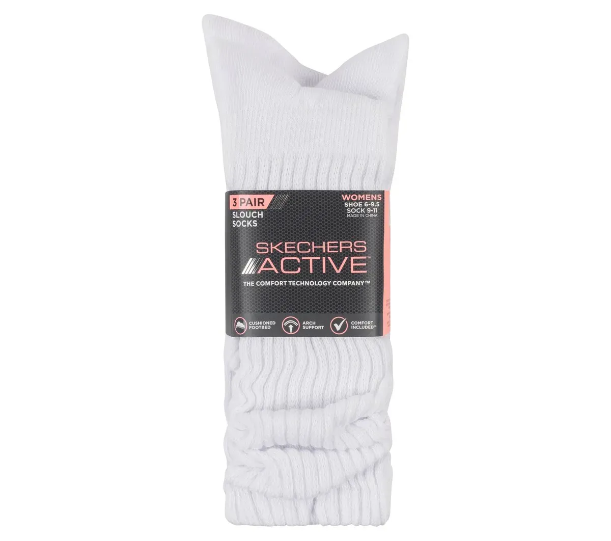 Skechers 3 Pack Women's Slouch Socks 37883213